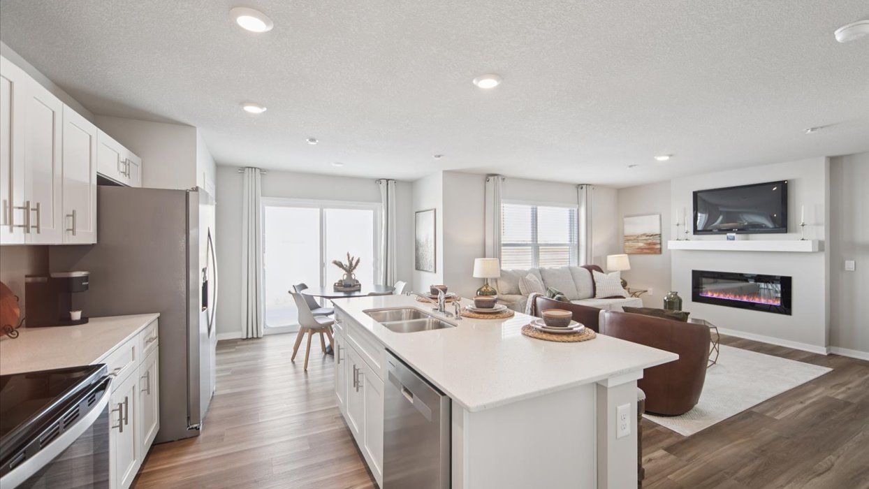 Sydney - Kimberley Crossing Townhomes: Ankeny, Iowa - D.R. Horton