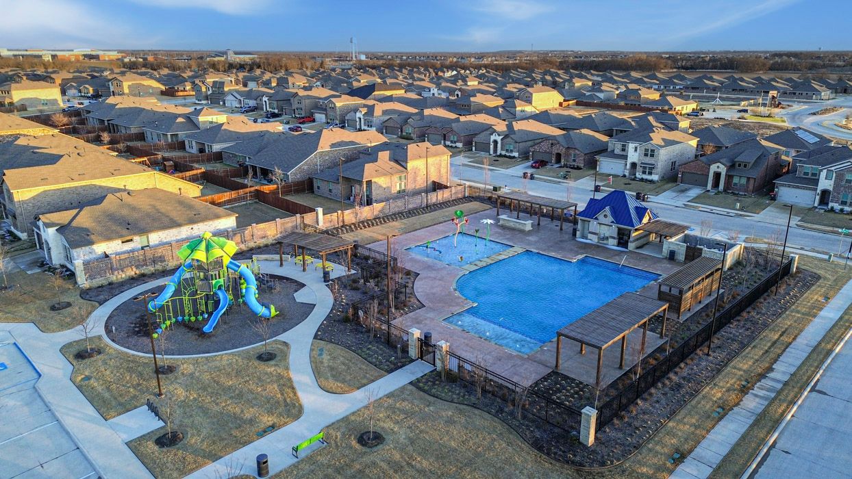 homes in The Woods at Lindsey Place by D.R. Horton