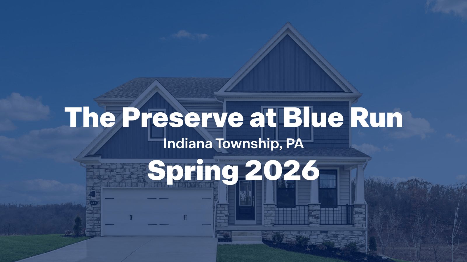 casa en The Preserve at Blue Run por D.R. Horton