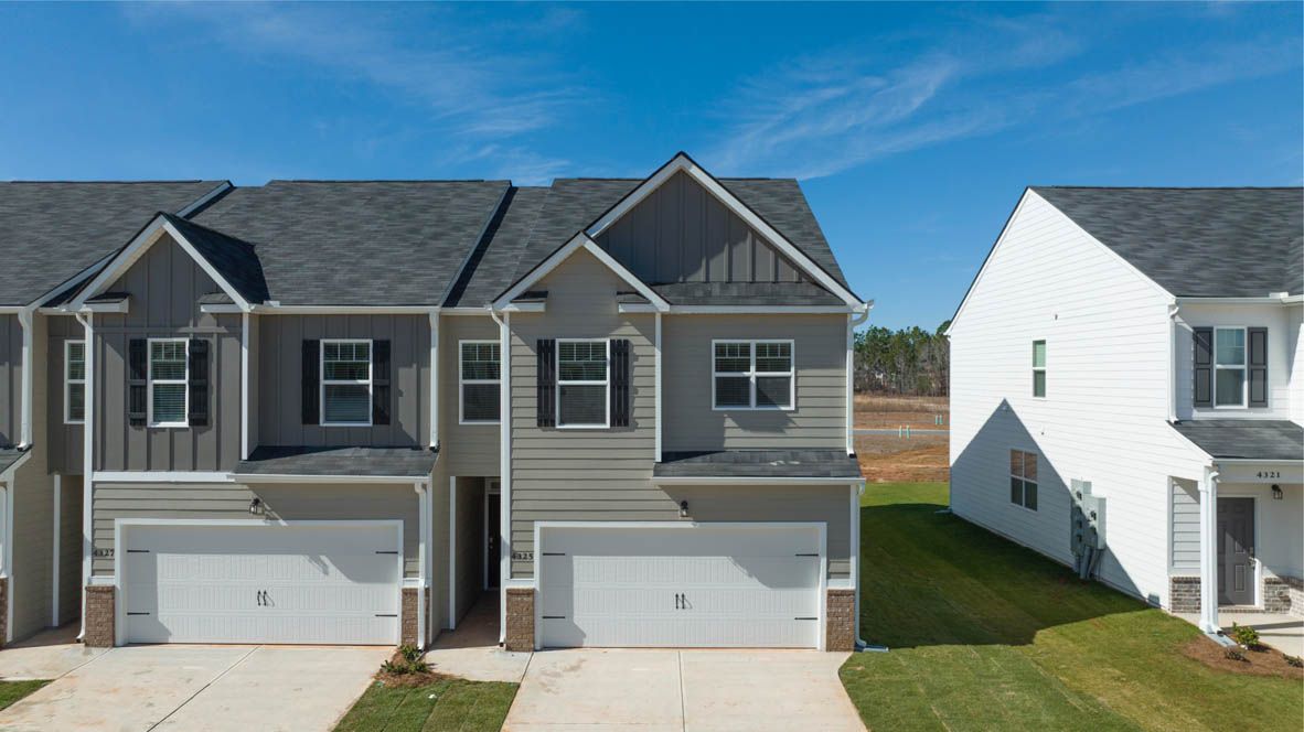 Sudbury - Laurel Park Townhomes: Hephzibah, Georgia - D.R. Horton
