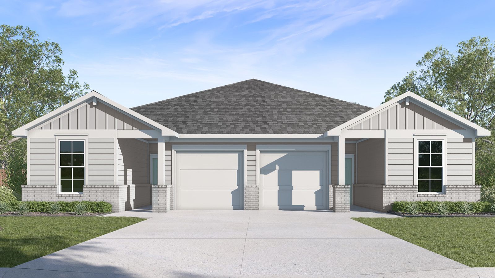 1402 - The Terrace Duplexes: Temple, Texas - D.R. Horton
