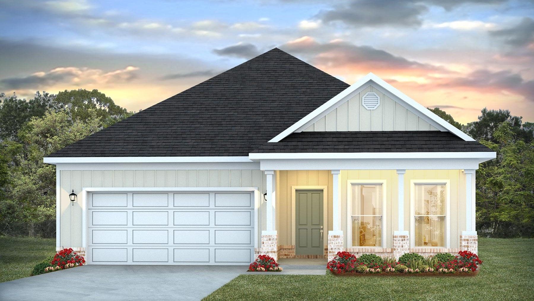 The Lamar - Reserve at Brookhaven: Cantonment, Florida - D.R. Horton Basic