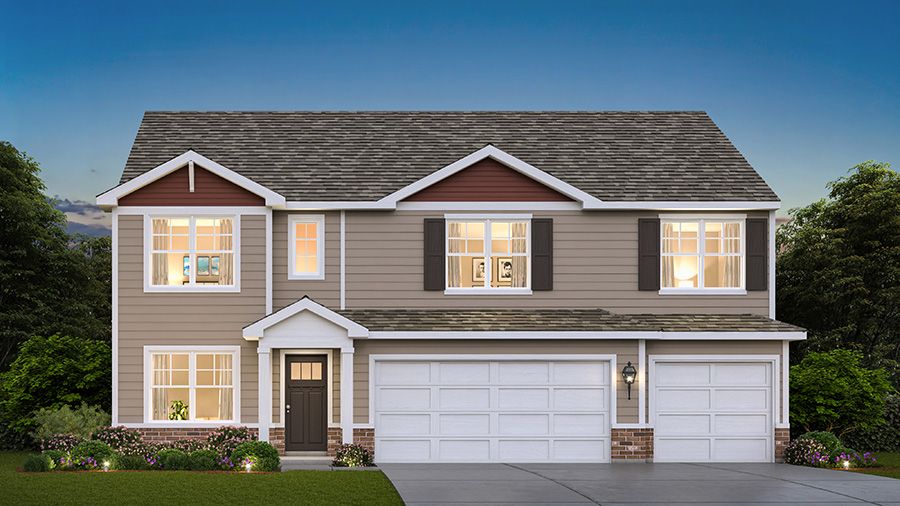 Greenbriar Traditional Single Family - Plainfield, IL