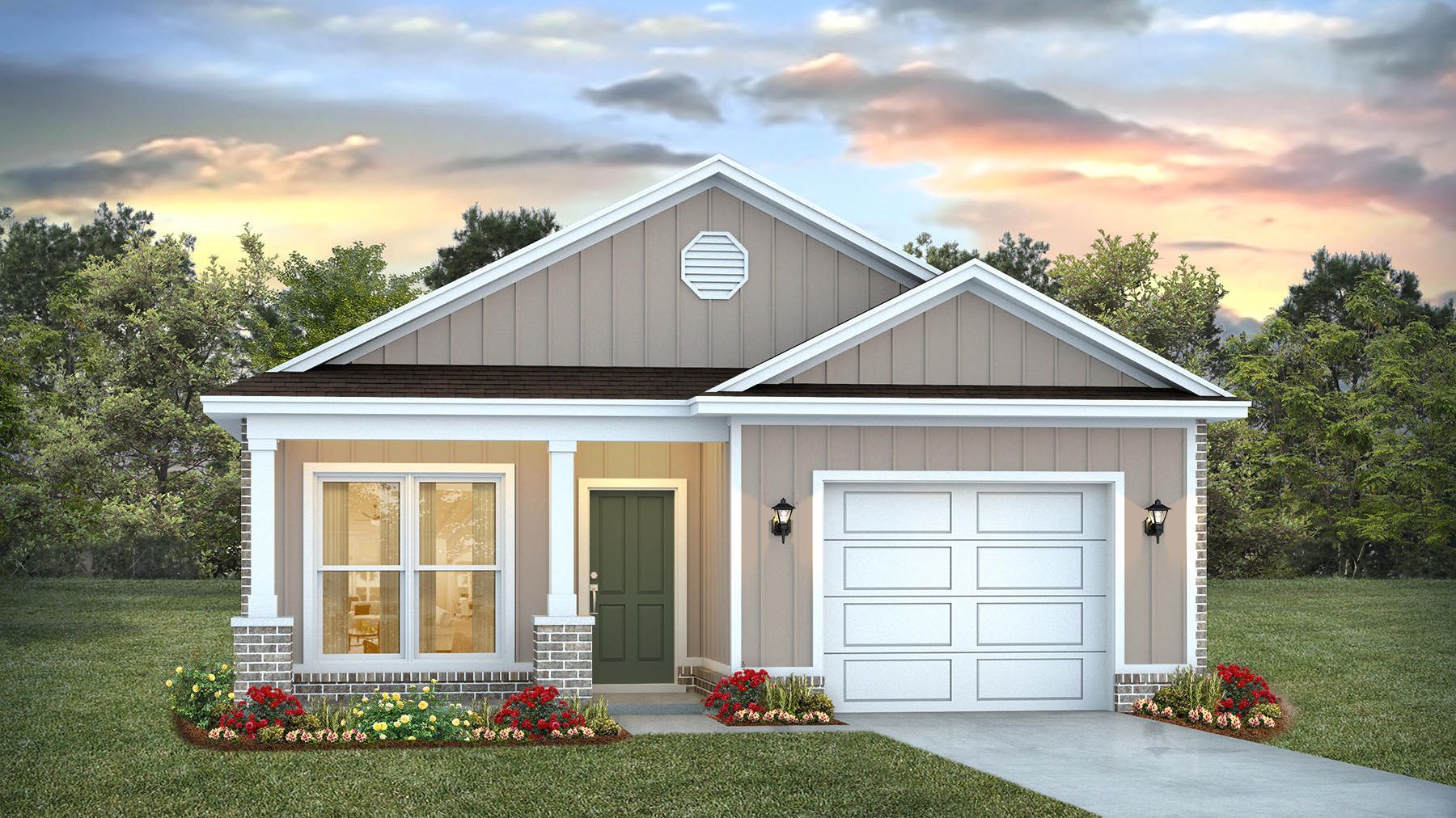 The Julia - Blackwater Reserve: Milton, Florida - D.R. Horton