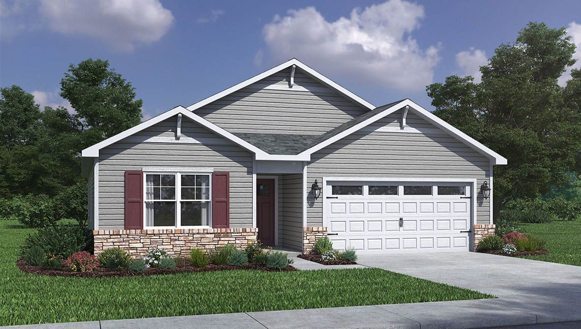 Newcastle - Grandstone Trace: Xenia, Ohio - D.R. Horton