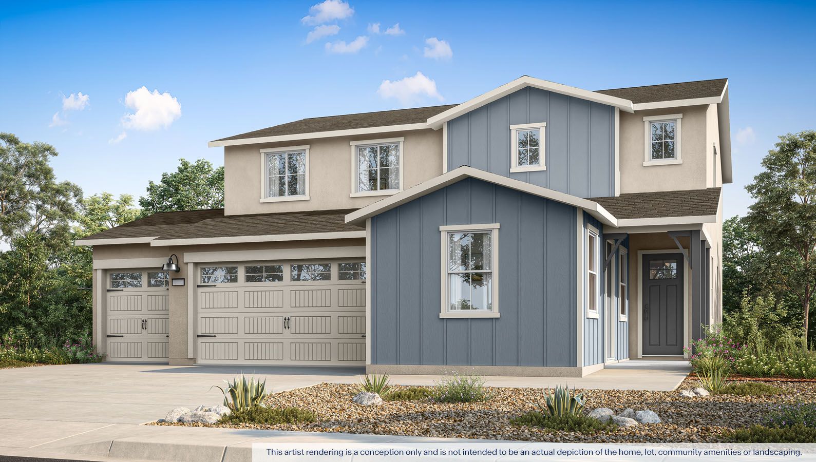 Brooke Pointe por D.R. Horton Basic en Bakersfield California