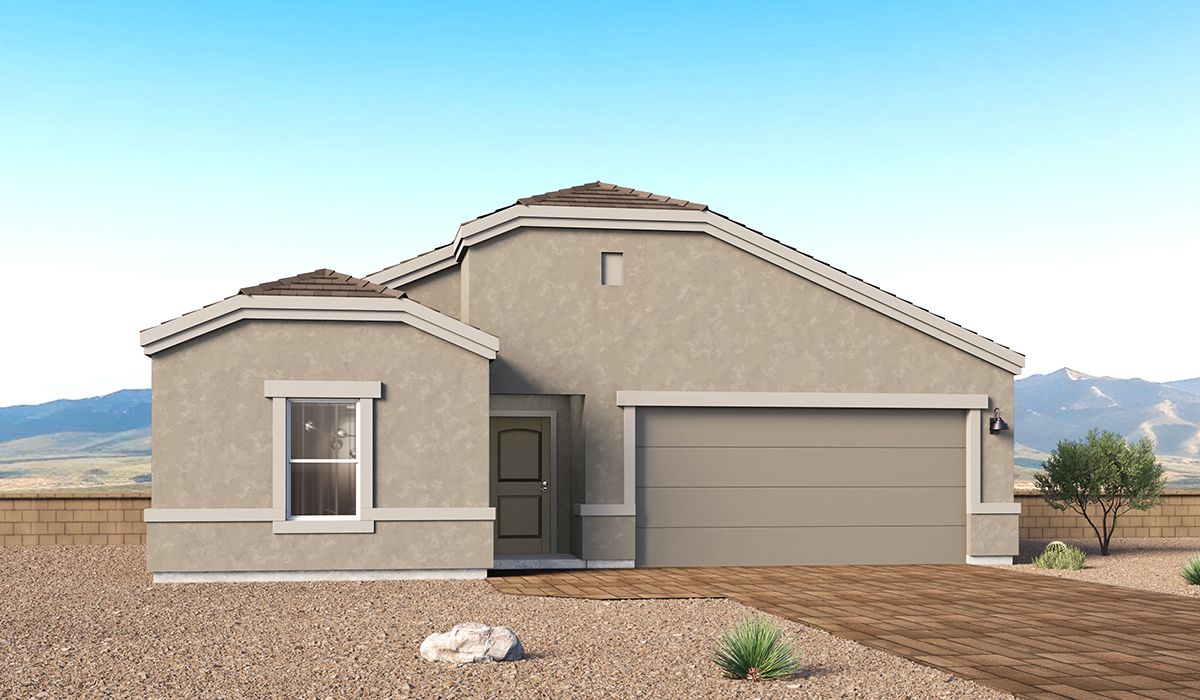 York - Plan 1863 - Solterra: Green Valley, Arizona - D.R. Horton Basic