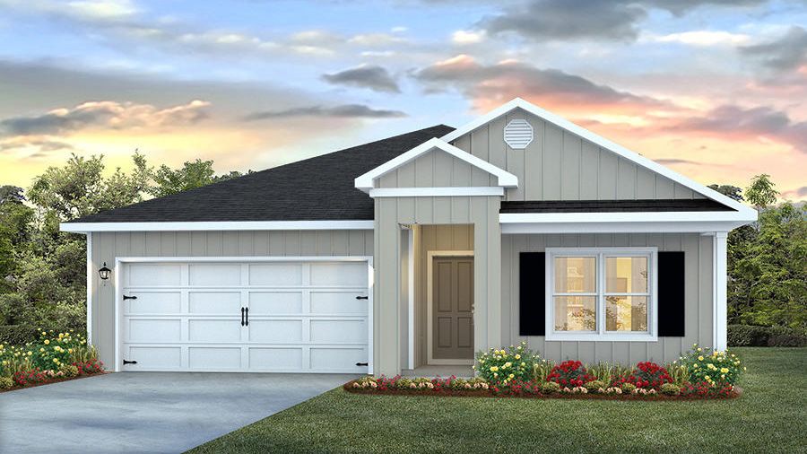 The Beau - Fallschase at Pathstone: Pensacola, Florida - D.R. Horton Basic