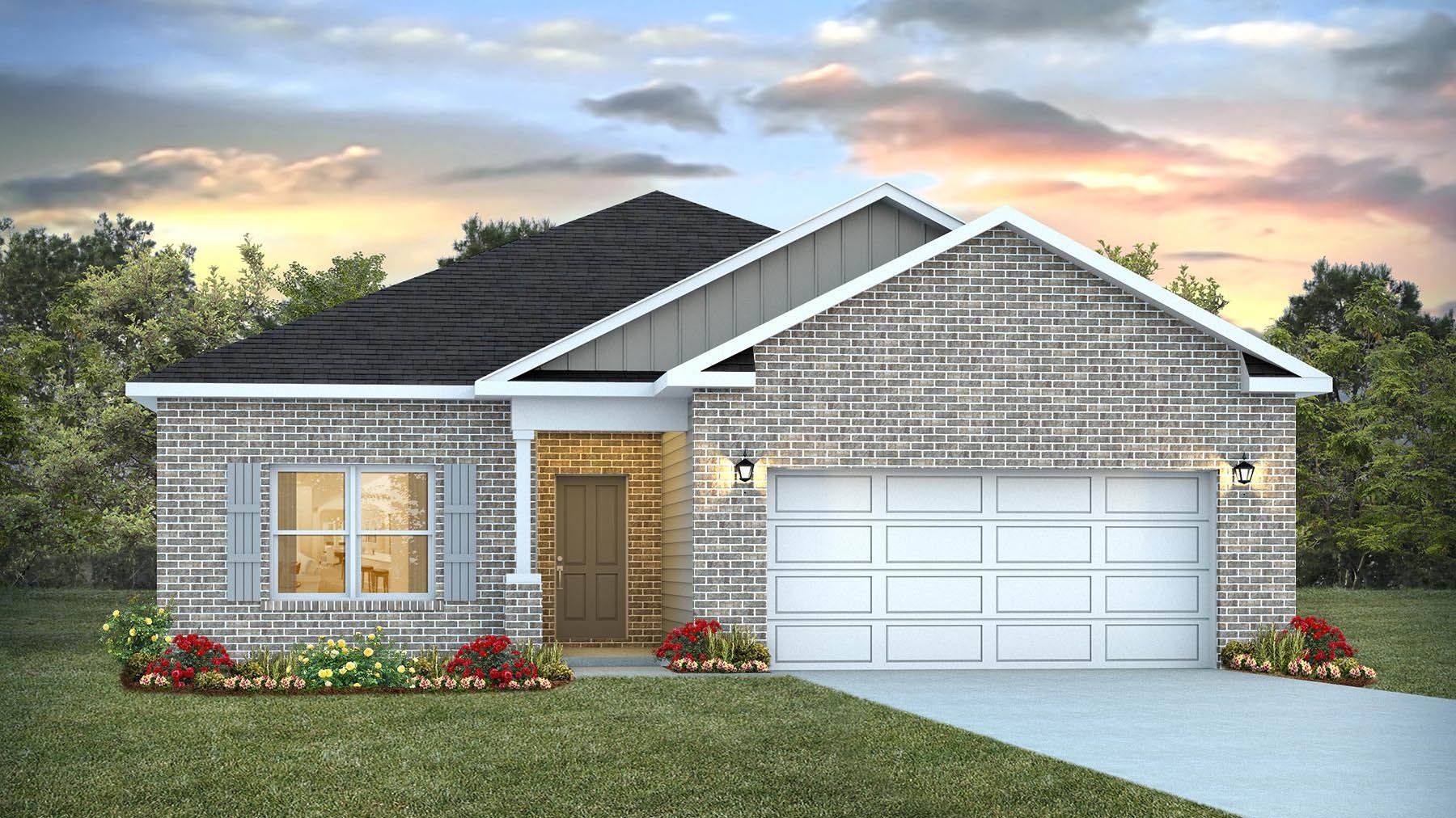 The Walker - Patriot Ridge: Crestview, Florida - D.R. Horton