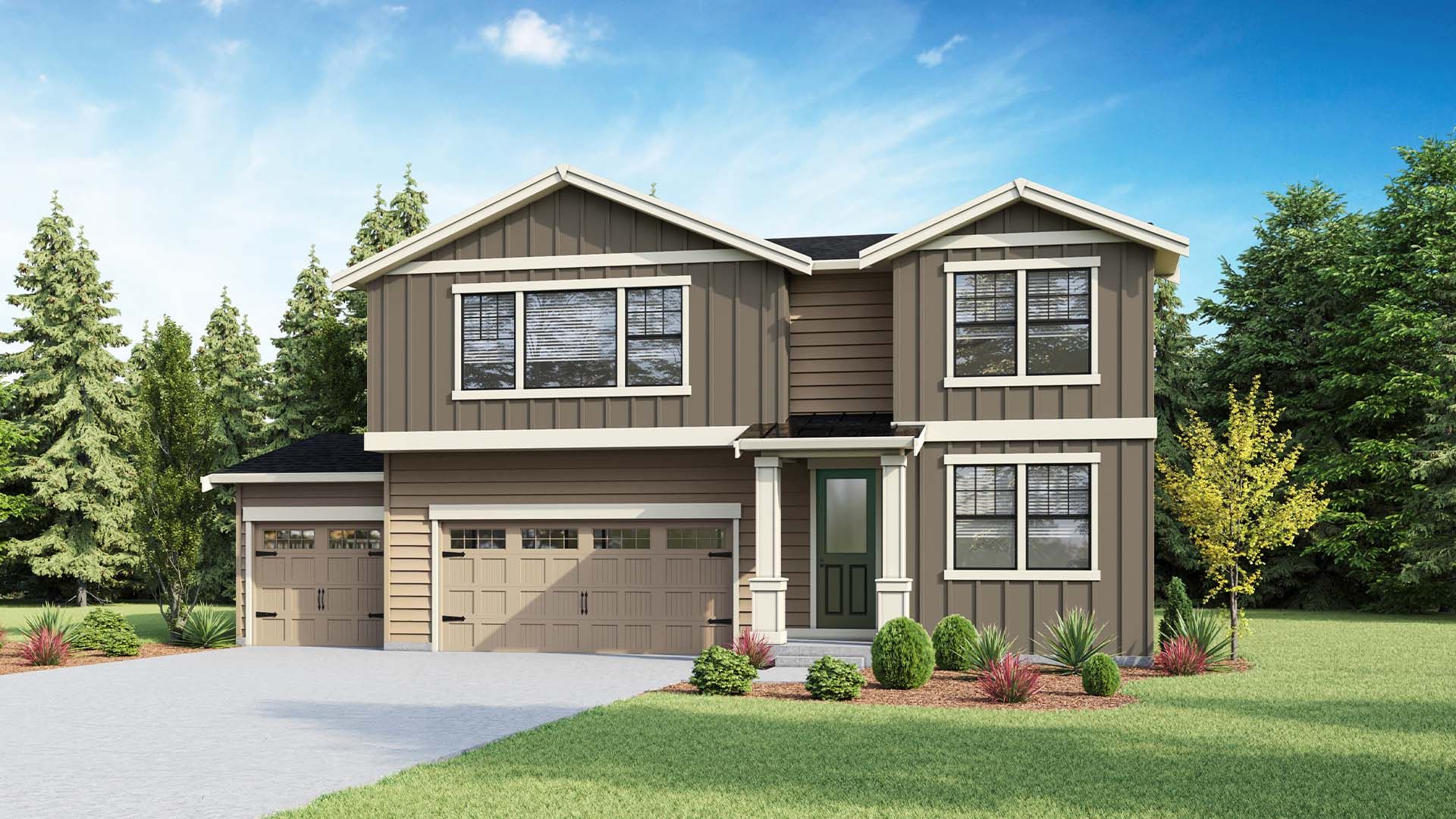 Rosewood Court por D.R. Horton en Seattle-Bellevue Washington