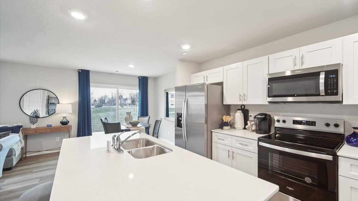 American Prairie Townhomes por D.R. Horton en Cedar Rapids Iowa