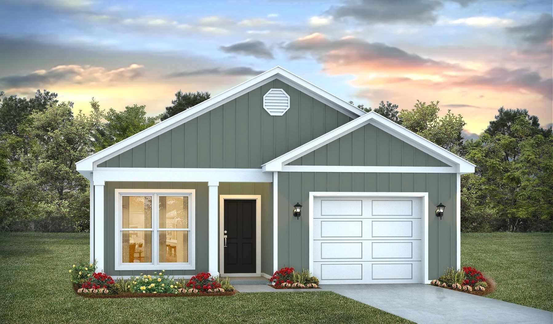 The Julia - Reserve at Brookhaven: Cantonment, Alabama - D.R. Horton Basic