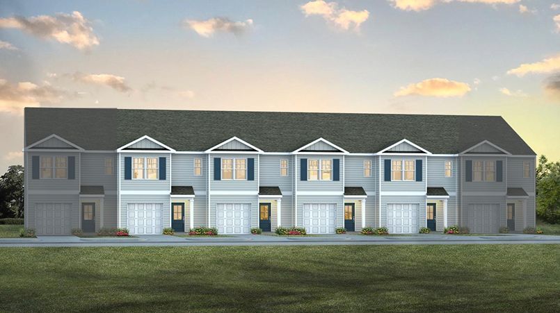 Hunter's Branch Townhomes por D.R. Horton en Columbia South Carolina