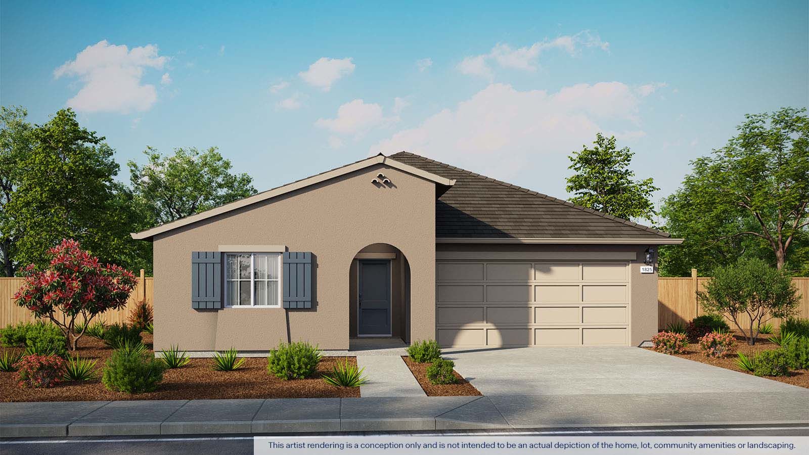 Plan 1825 - Harter Estates: Yuba City, California - D.R. Horton