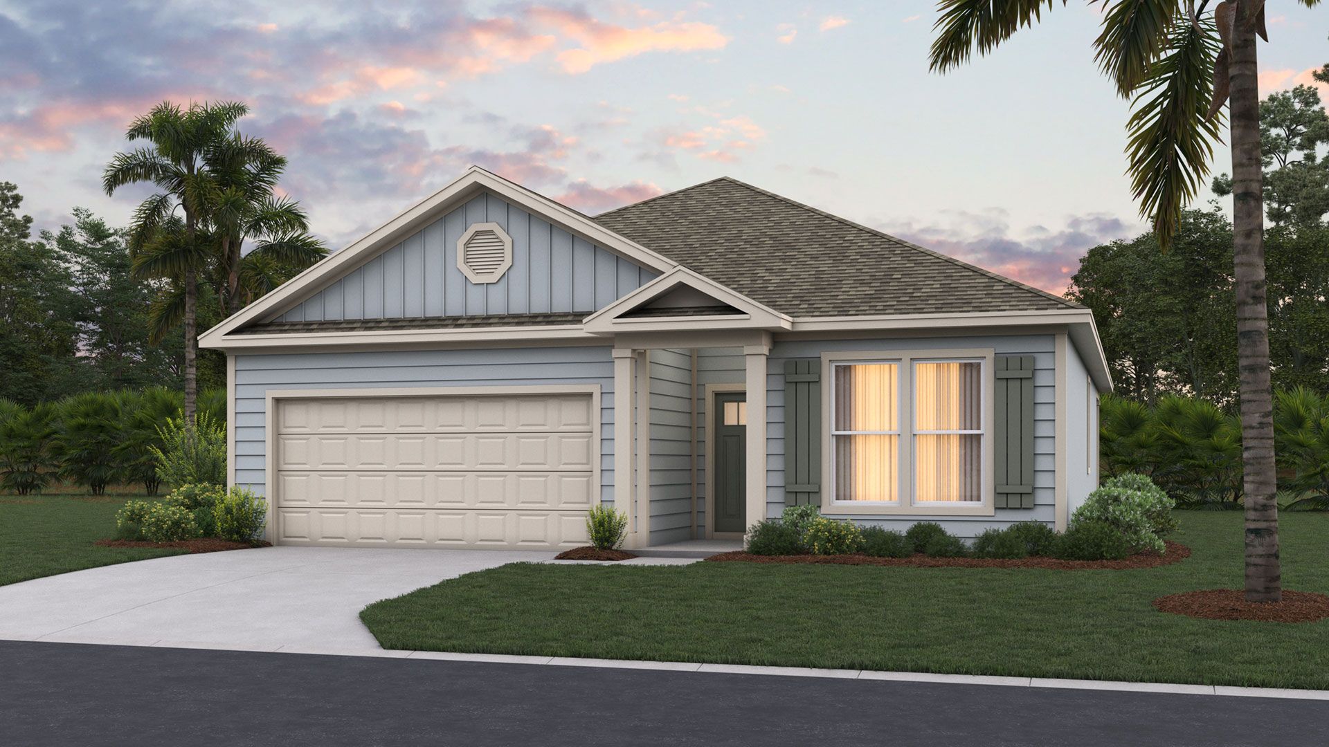 Alden - Bridle Creek Townhomes: Jacksonville, Florida - D.R. Horton