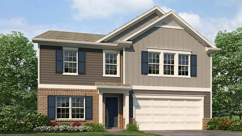 The Hamptons at Hickory por D.R. Horton en Hickory North Carolina