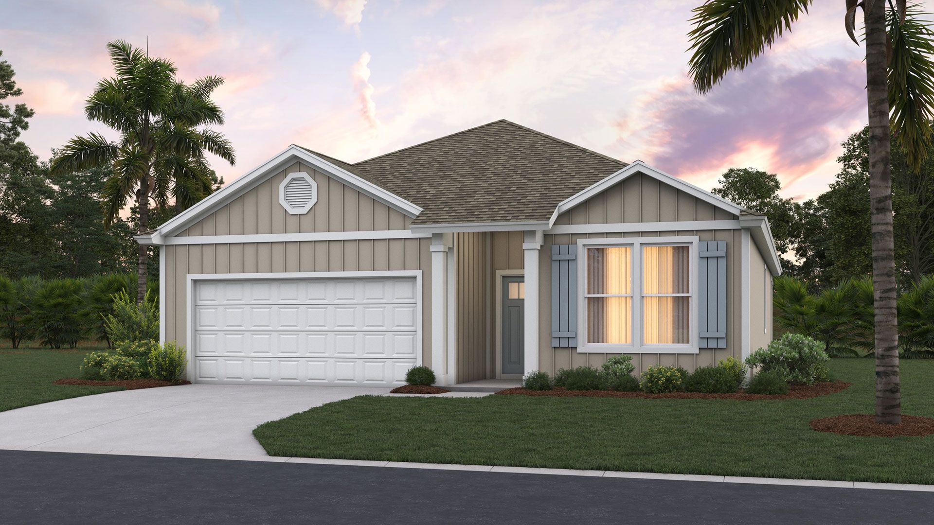 Alden - Bridle Creek Townhomes: Jacksonville, Florida - D.R. Horton