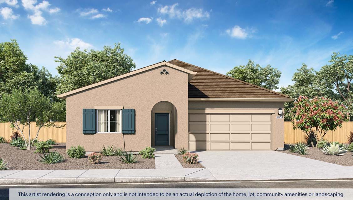 Plan 1825 - Lilac at Shastina Ranch: Redding, California - D.R. Horton