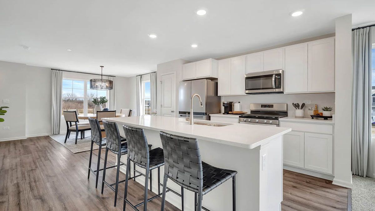 Cambridge Lakes North Townhomes por D.R. Horton en Chicago Illinois