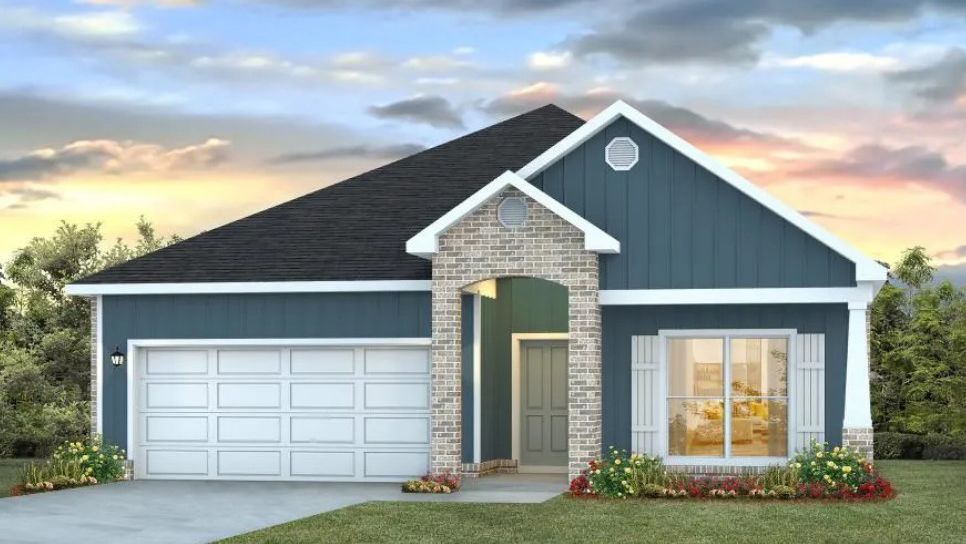 The Rhett - Deer Ridge Crossing: Gulf Breeze, Florida - D.R. Horton