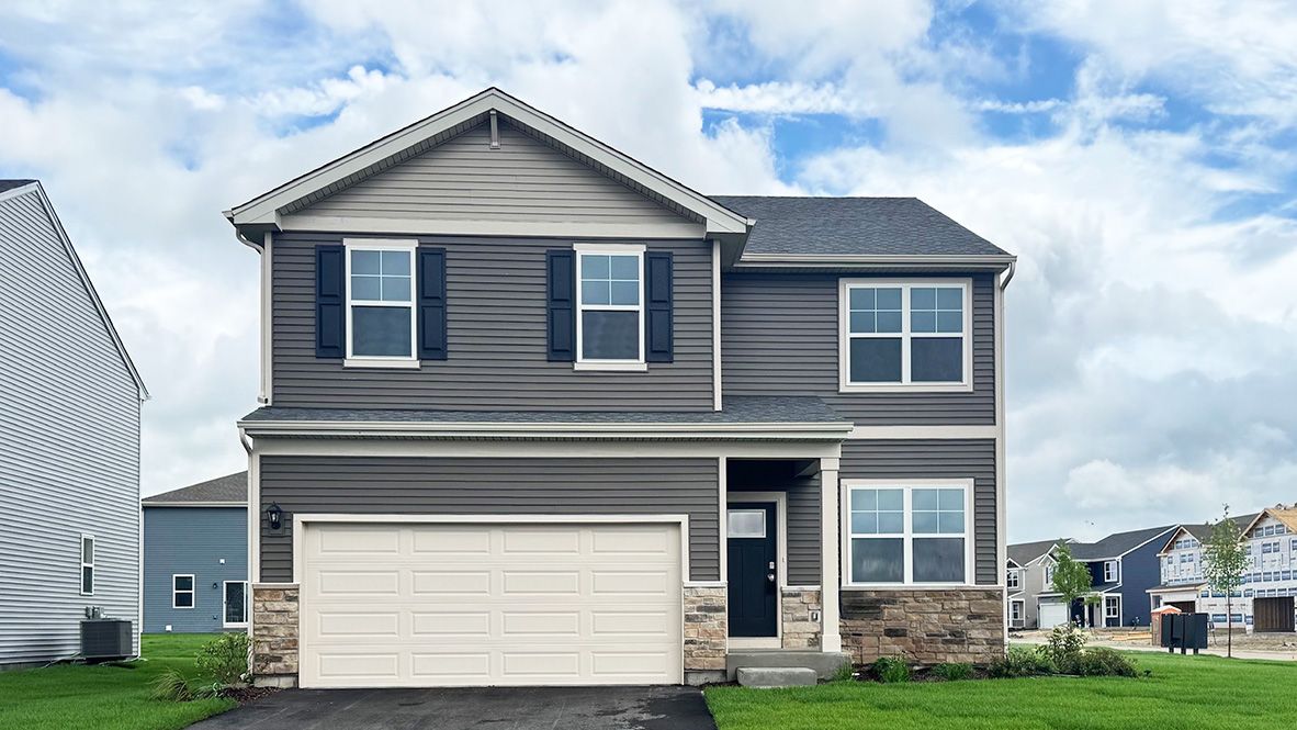 BELLAMY - Stonewater Traditional Single Family: Wonder Lake, Illinois - D.R. Horton