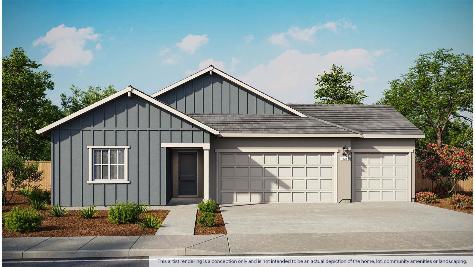 Plan 1825 - Harlen: Redding, California - D.R. Horton
