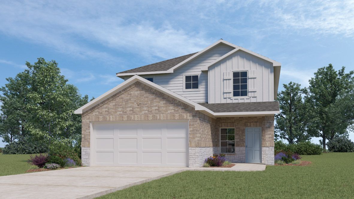 The Nicole - Bar W Ranch: Leander, Texas - D.R. Horton