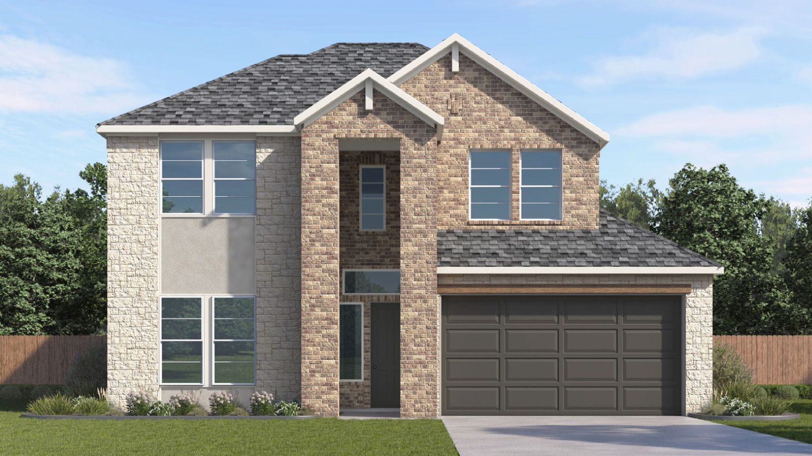 The Garrett - The Enclave at Bar W Ranch: Leander, Texas - D.R. Horton