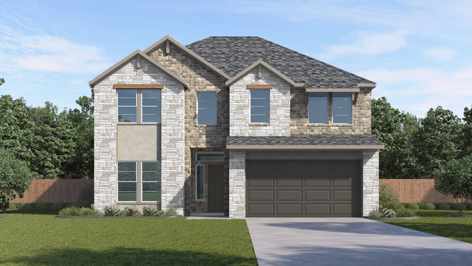 The Keller - The Enclave at Bar W Ranch: Leander, Texas - D.R. Horton
