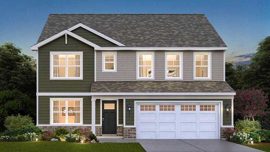 COVENTRY - Greenbriar Traditional Single Family: Plainfield, Illinois - D.R. Horton