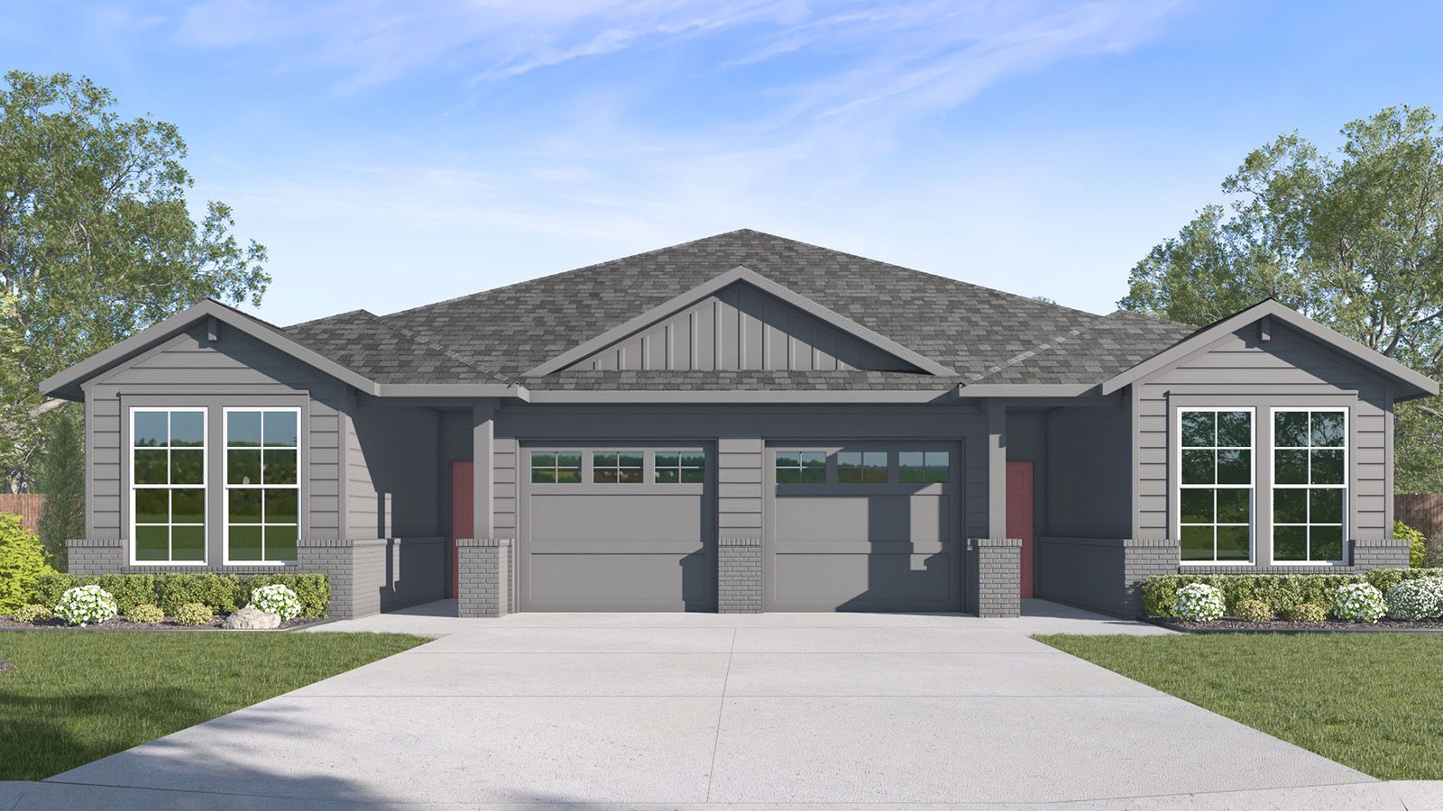 1530 - The Terrace Duplexes: Temple, Texas - D.R. Horton