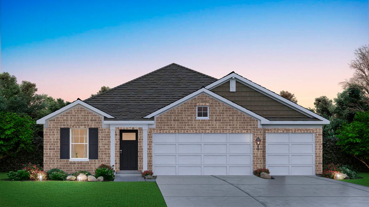 FAIRFIELD - Oak Ridge Traditional Single Family: Tinley Park, Illinois - D.R. Horton