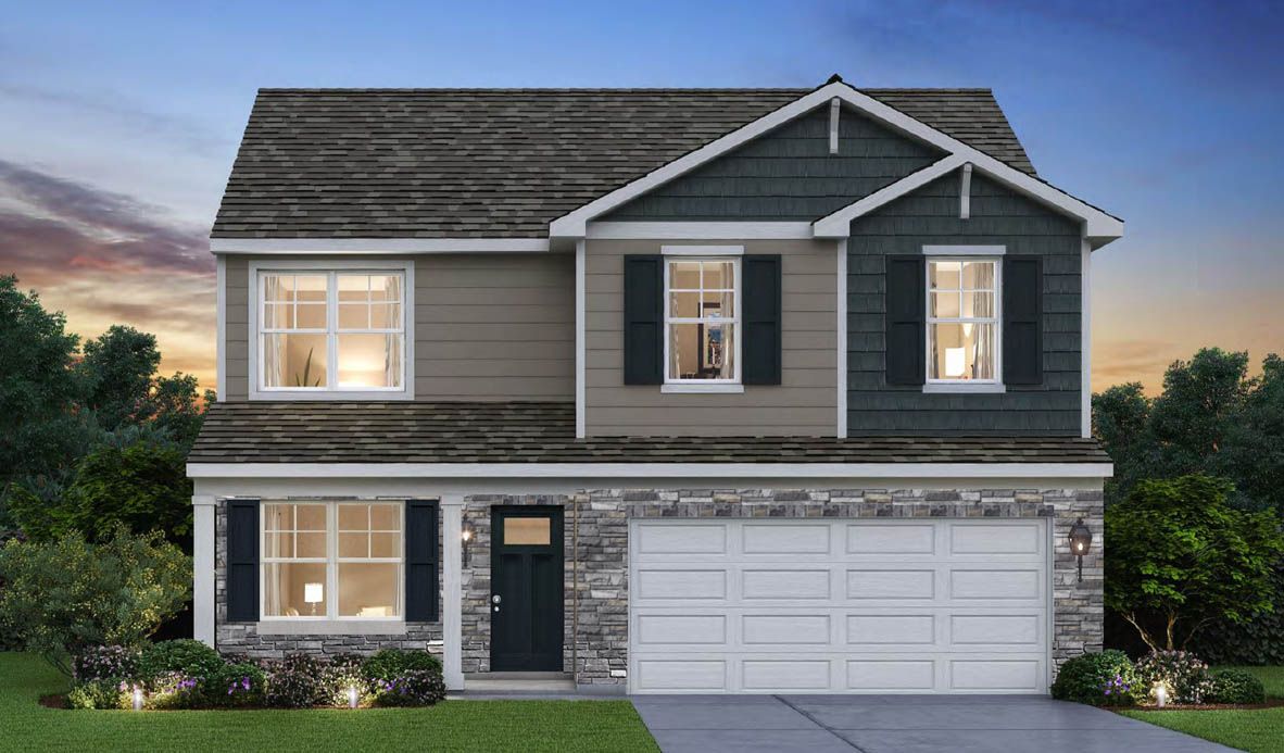 BELLAMY - Cressmoor Estates Single Family Homes: Hobart, Indiana - D.R. Horton