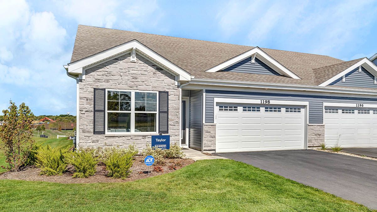 Taylor - The Grasslands Freedom Ranch Duplexes: Bartlett, Illinois - D.R. Horton