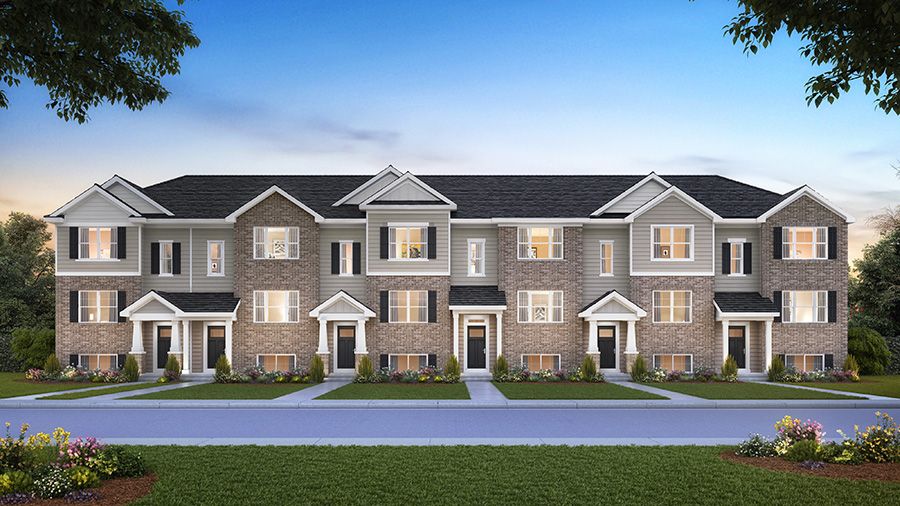 LINCOLN - Oak Ridge Townhomes: Tinley Park, Illinois - D.R. Horton