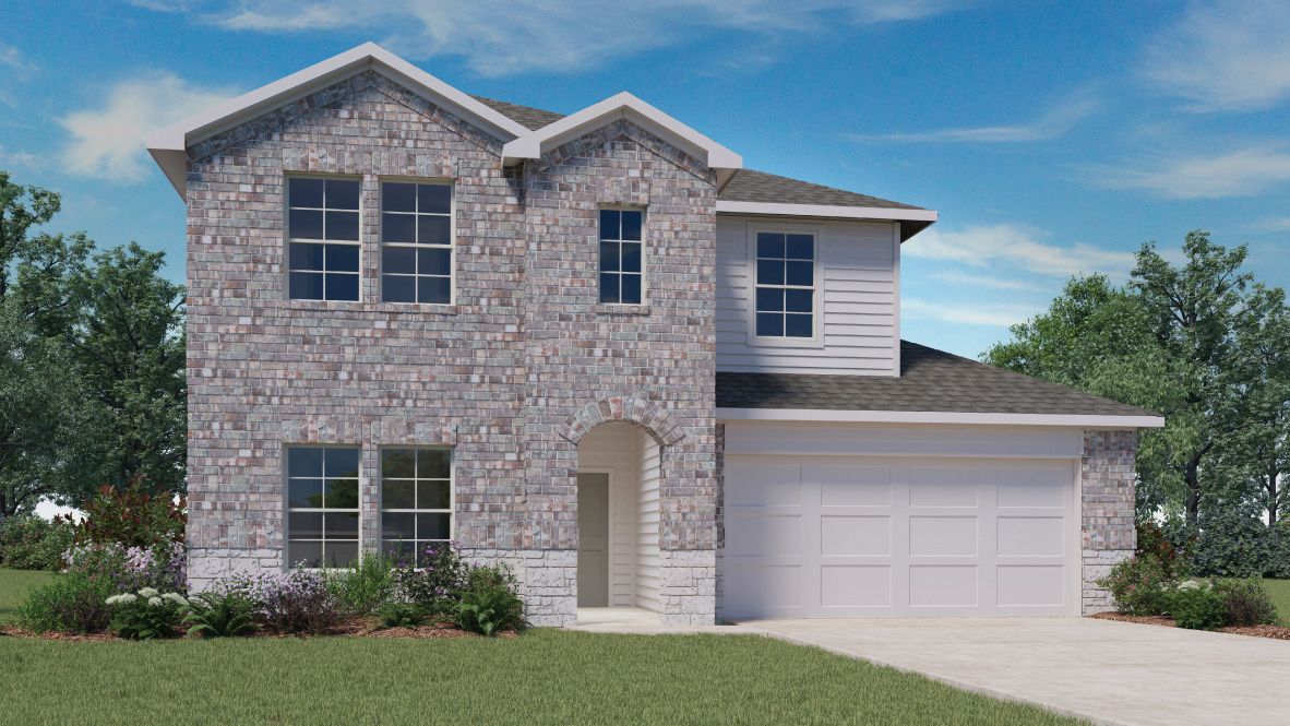 The Naples - Rosenbusch Ranch: Leander, Texas - D.R. Horton