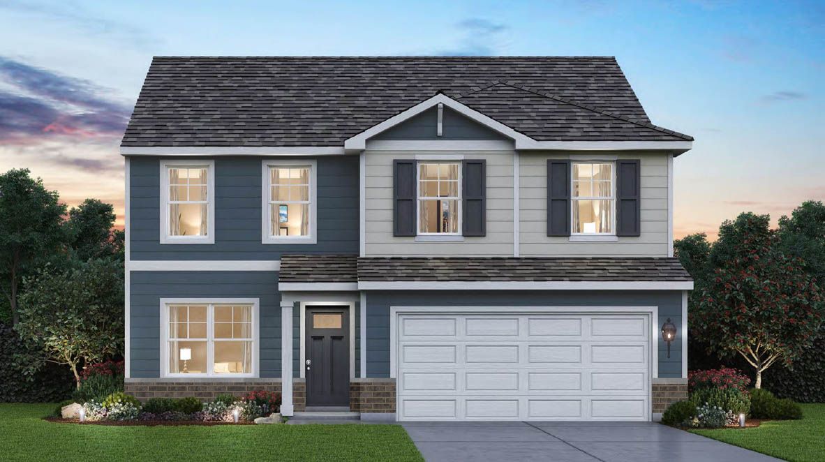 PENDLETON - Stonewater Traditional Single Family: Wonder Lake, Illinois - D.R. Horton