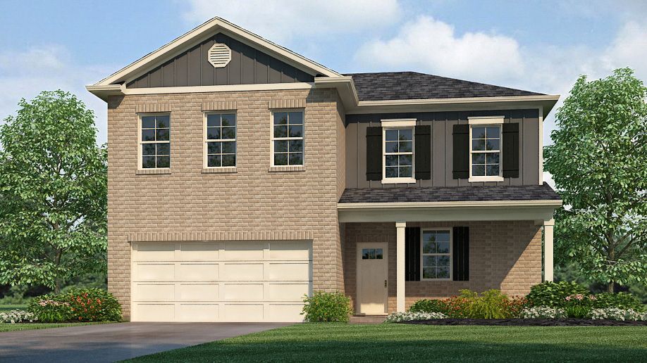 The Belfort - Timberline: Calera, Alabama - D.R. Horton Basic