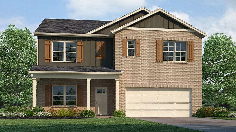 The Carol - Timberline: Calera, Alabama - D.R. Horton Basic