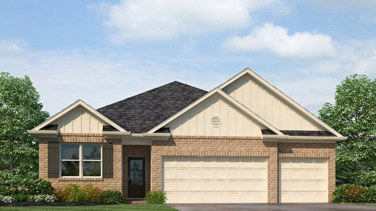 The Madison - Aberdeen: Calera, Alabama - D.R. Horton Basic