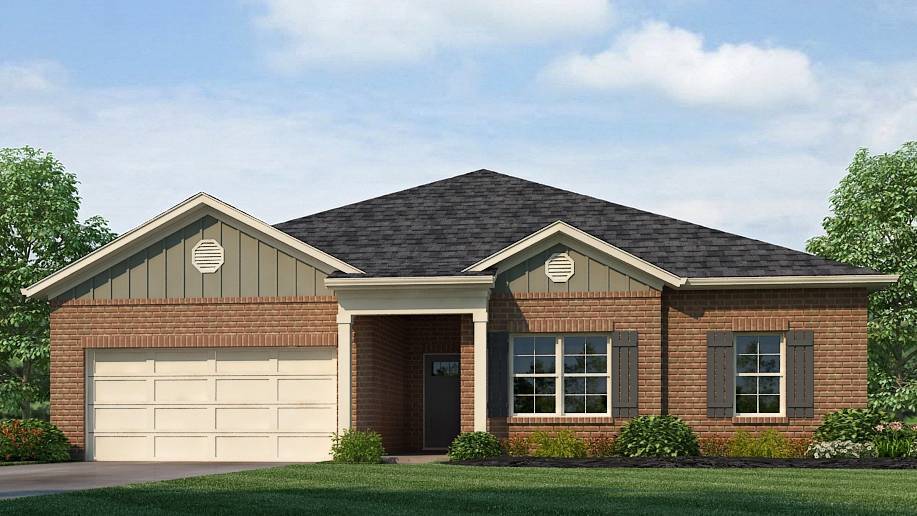 The Clayton - Rimel Farms: Kimberly, Alabama - D.R. Horton Basic