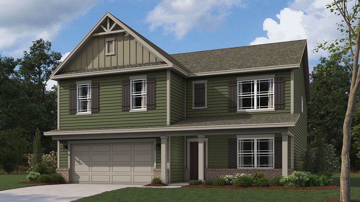 Henley - Saddlebrook Farms North: Whiteland, Indiana - D.R. Horton Basic