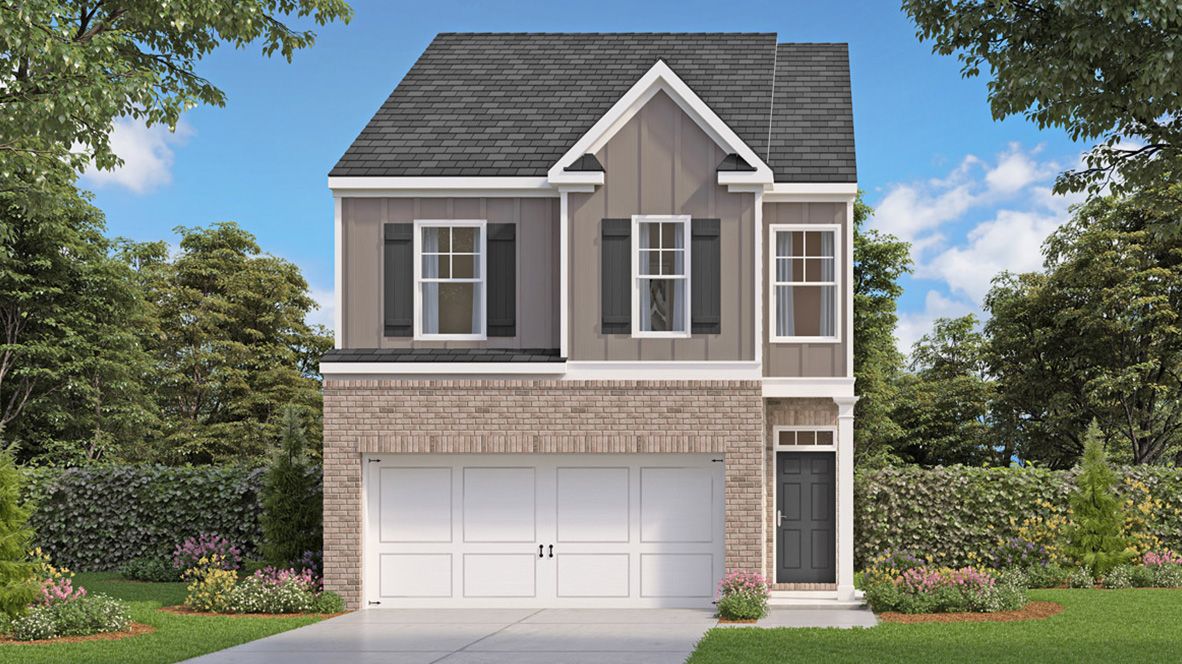 Stratford - Laurel Park Townhomes: Hephzibah, Georgia - D.R. Horton