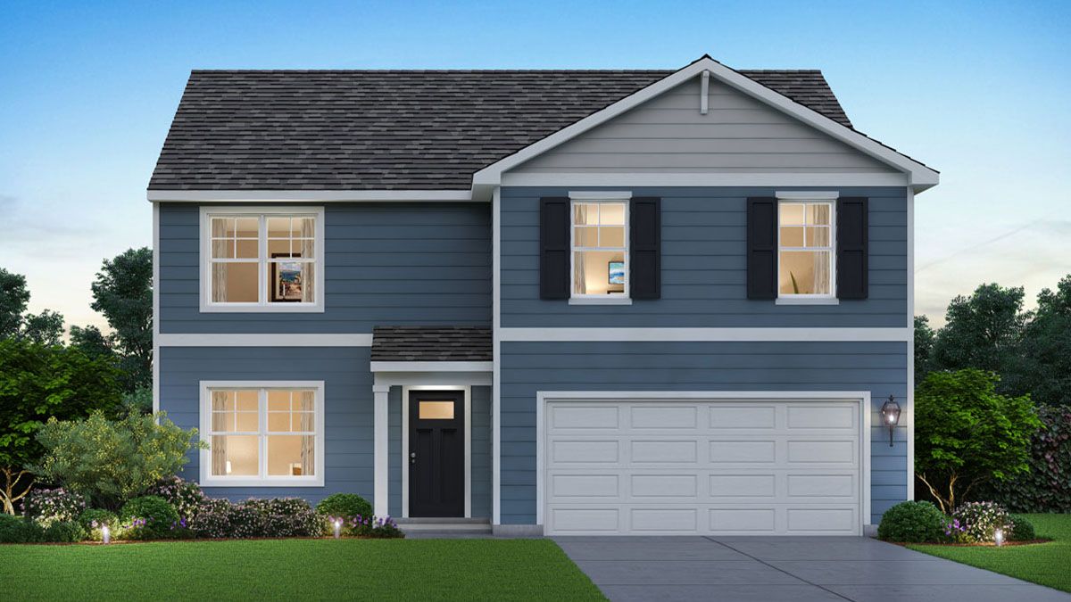 Stonewater Traditional Single Family por D.R. Horton en Chicago Illinois