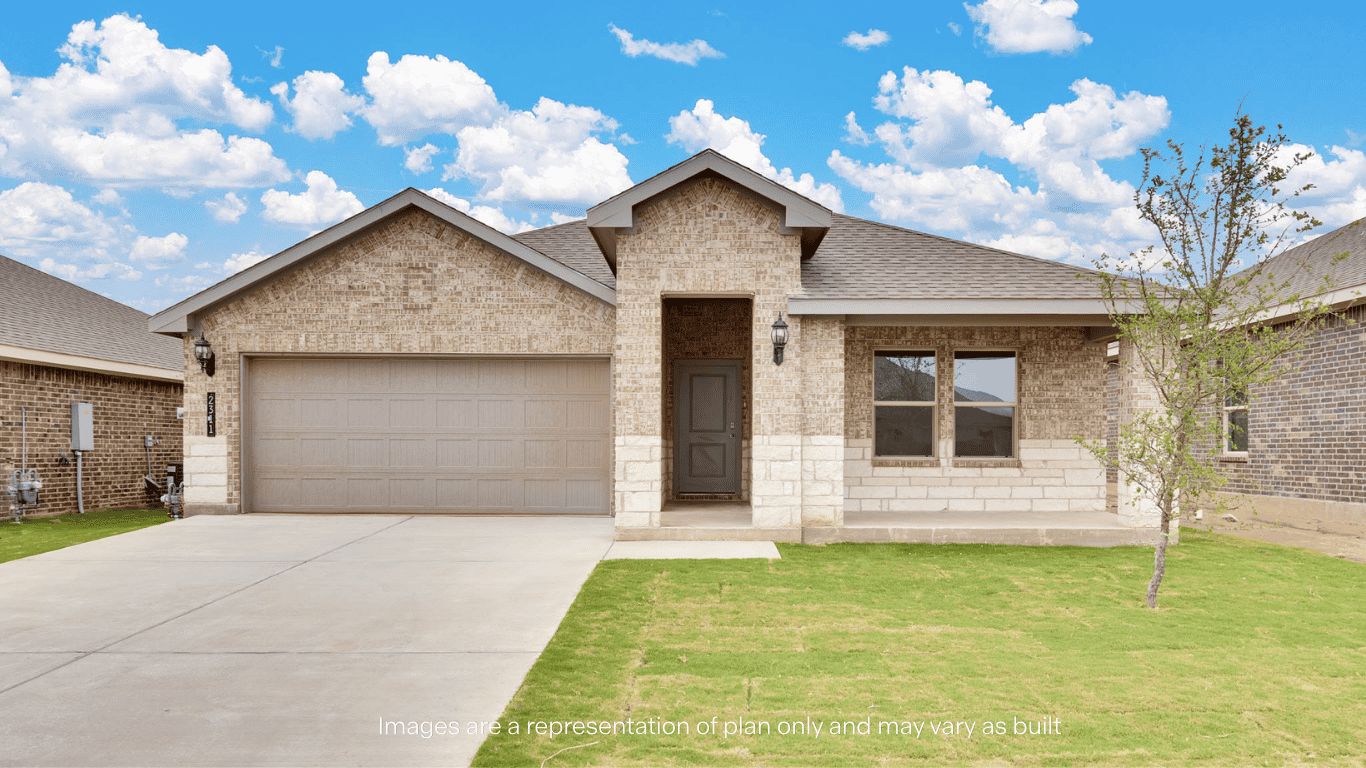 The Texas Cali - Allen Farms: Lubbock, Texas - D.R. Horton