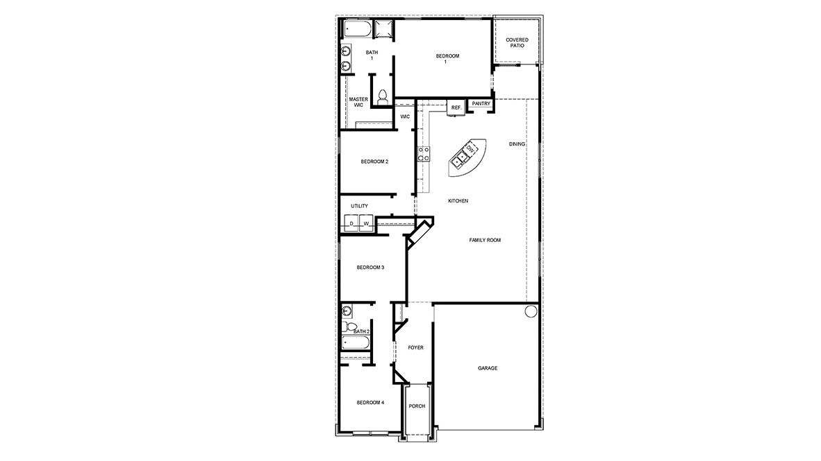 The Knight - The Woodlands at Medina Hills: Mico, Texas - D.R. Horton