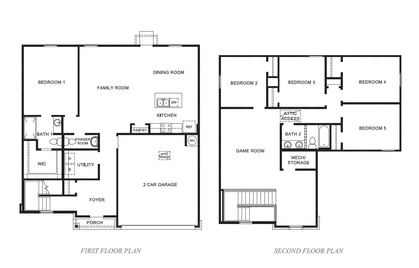casa en Westward Pointe por D.R. Horton Basic