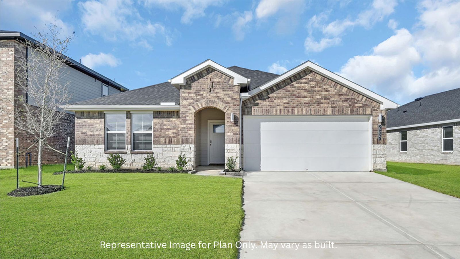 Emberly por D.R. Horton Basic en Houston Texas