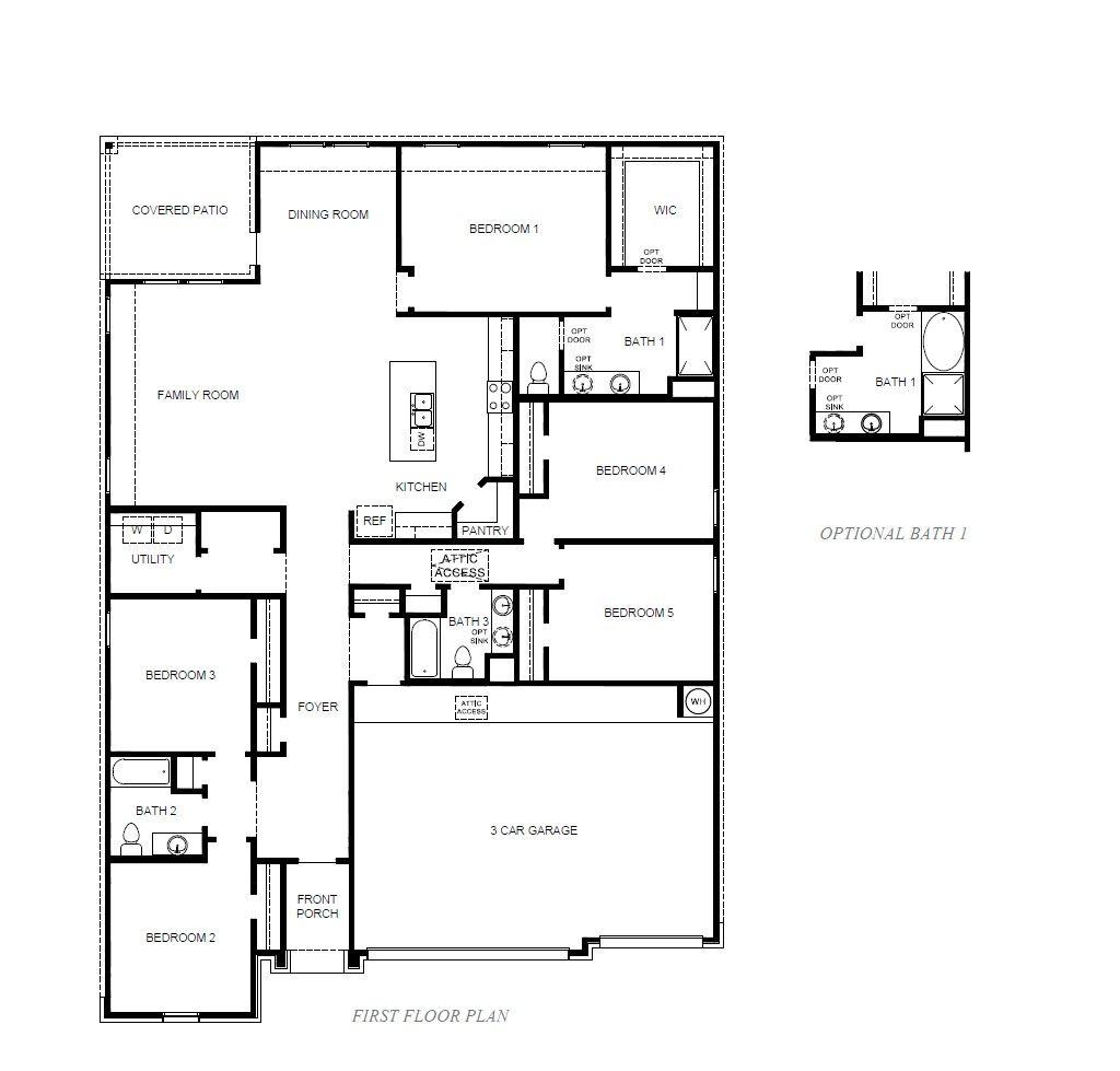 casa en Blue Heron Estates por D.R. Horton Basic