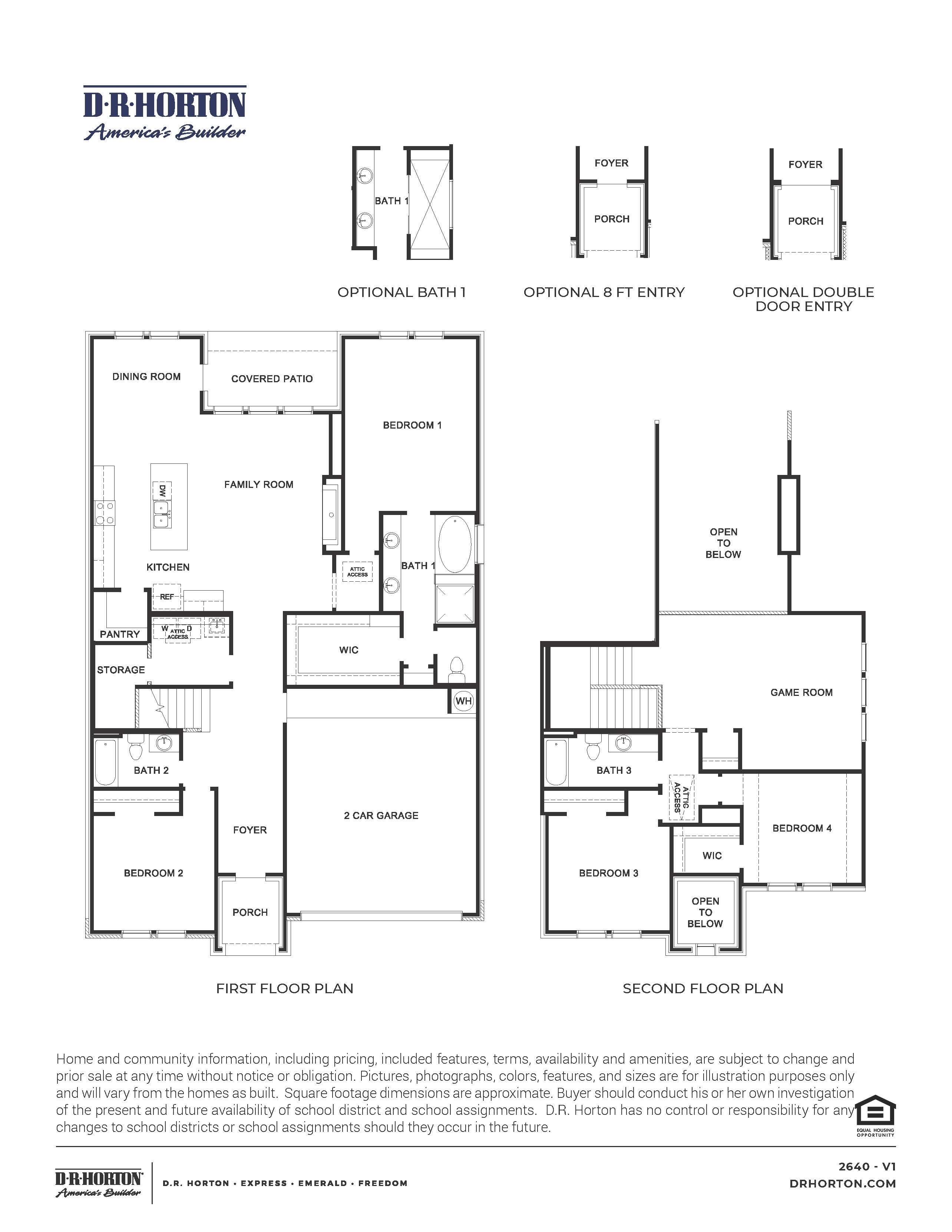 casa en Westland Ranch 50' Homesites por D.R. Horton Basic